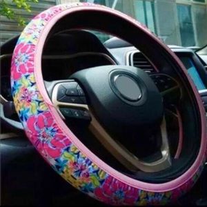 Lilly inspired Steering Wheel Cover